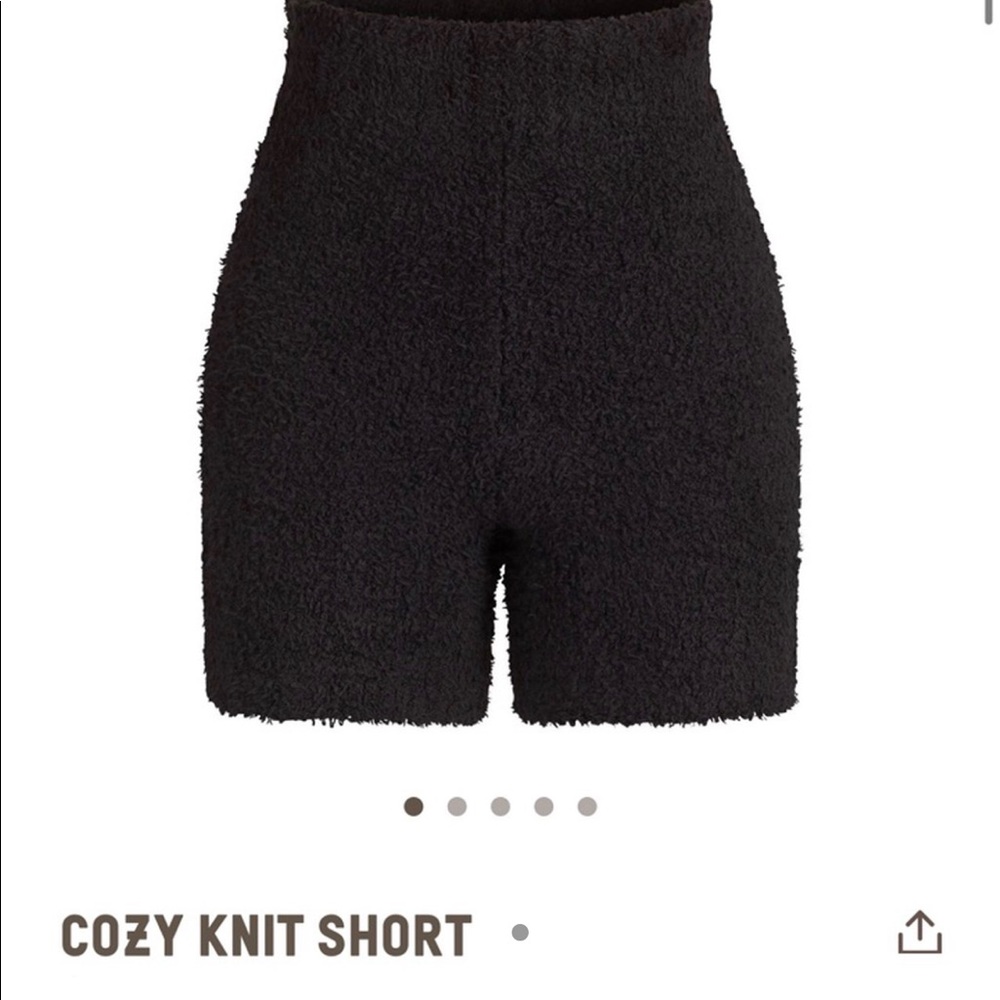 Skims cozy knit shorts